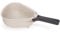 Joseph Joseph Droplet Compact Colander with Folding Handles, Space-Saving Design, Easy-Pour Corners, for Draining Vegetables, Pasta, Fruits, Stone