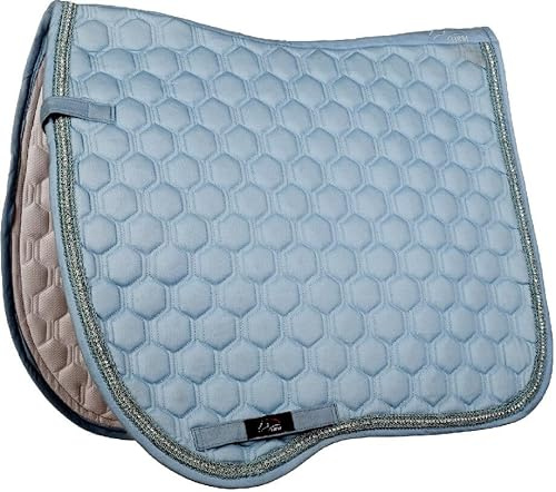 HKM Elisa Saddle cloth Light Blue Pony dressage