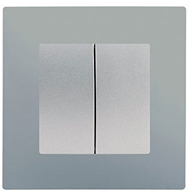 Double Va et Vient Silver Delta Viva + Plaque Silver