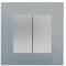 Double Va et Vient Silver Delta Viva + Plaque Silver