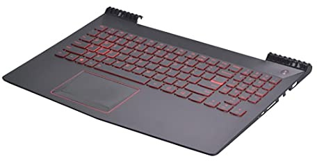 Lenovo Upper Case w/KB (US) Black/Red, 5CB0N00298