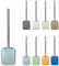KW Cube Ceramic Toilet Brush and Holder (Opal)