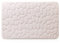 Amago - Mikrofaser Badteppich, Steinoptik 100 prozent PES, 50 x 80 cm - Creme