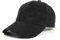 JOYISURE Baseball Cap Herren Damen Einfarbige Cord Baseballmütze Sommer Beiläufiger Schirmmütze Einstellbar Atmungsaktiv Baseballkappe UV-Schutz Baseball Kappe für Draussen,Sport und Reisen,Schwarz