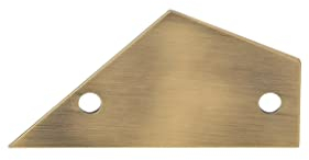 Alnicov Guitar Luthier Tool Leveling Ruler for Guitars Electric Bass Bronze
