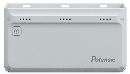 Potensic Schnelle Ladestation für ATOM 3-Achsen-Gimbal, ATOM SE, ATOM LT Drohnenbatterie, Gleichzeitig Aufladen von bis zu 3 Akkus in 1,5 Stunden, Akkustand Prüfen und andere USB-Geräte Laden