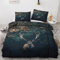 GEDAEUBA Sommer Bettwäsche 140x200 Hirsch - Waldtiere Bettbezug 140x200 2er Set, Wendebettwäsche und Kissenbezug 70x90, Weiche & Atmungsaktive Mikrofaser Bettwäsche-Sets mit Reißverschluss