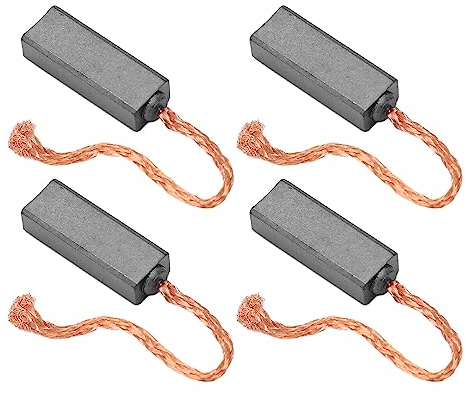 Escobillas de Carbón para Motor Generador Juego de Escobillas Reguladoras de Alternador de 4 Piezas PX602 PX60 092950 300722 92950 Reemplazo de Escobilla de Motor Eléctrico