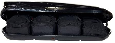 KJUST Dachbox Taschen Set 4stk kompatibel mit CRUZ MODULA WEGO 500