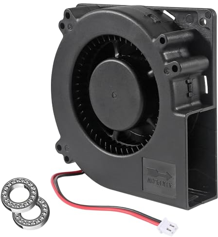 AITRIP 1PCS 120mm x 32mm Dual Ball DC Gebläse 12V 2Pin PWM Big Airflow für Kühler DIY Luftabzug Vent Kühlung