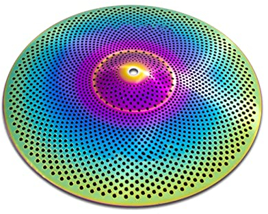Platillos De Choque De Bajo Volumen De 18 platillos Mudos Juegos de platillos