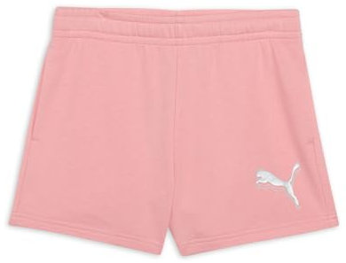 PUMA Mädchen ESS METALLIC Shorts TR G Gestrickte Shorts, Pink Fruit,