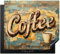 KitchenYeah© Herdabdeckplatte Einteilig Küche Herdabdeckung Induktionsfeld Ceranfeld Herdabdeckplatten Vinyl Matte Aufrollbar Kaffee - Vintage - Braun - Tasse - 60x52 cm