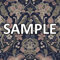 World of Wallpaper Folk Themed Birds Floral Patterned Matte Finish Textured Wallpaper Sample for Living Room and Bedroom - Navy Blue 946104 Sample