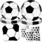 50 pcs Vajilla de Fútbol Vajilla de Fiesta 10 Invitados,Fútbol Vajilla Para Fiestas de Cumpleaños,Vajilla de Fútbol Para Cumpleaños,Decoración Para Fiestas de Cumpleaños