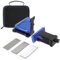 PRECIPATE Adjustable Rolling Knife Sharpener Kit, Adjustable Height, 3-Stage Sharpening, Removeable Diamond Plates, with Travel Protable Case, Kitchen Knife Sharpener
