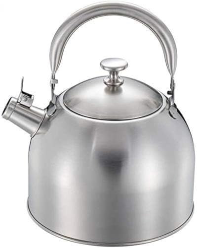 Infuser teapot,Tea Brewer,Kettle,Modern Gas Pot for Stove Top Stainless Steel Hot Water Tea Best Induction Surgical Whistling Teapot Quick Boil Kettle Dignified-3.5L