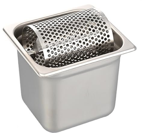 TYH Rullo per Burro, spalmaburro in Acciaio Inox, Rullo per spalmare Il Burro in Modo Uniforme, Riutilizzabile, Grande capacità, per bistecche di Pane di Mais da Cucina