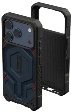URBAN ARMOR GEAR Monarch Pro Hülle für iPhone 17 Pro | Passgenau | 7,6m Fallschutz| Magnetmodul | Erhöhte Ränder | Alle Ports erreichbar | Wabenstruktur für extra Stabilität