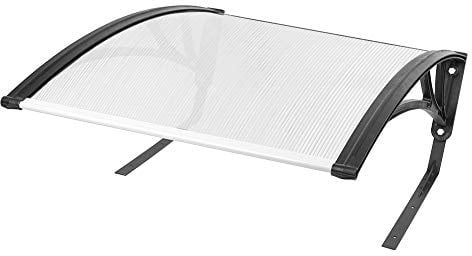 Mähroboter Carport Schutzhülle Schutz vor Regen,Garage für Mähroboter, Überdachung für Rasenroboter, Rasenmähroboter Garage, Hagel und UV-Strahlen (100 x 78 x 50 cm (Weiß))