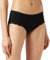 Schiesser Damen Hipster Mit Spitze - Pure Cotton Bikinislip, Schwarz_157413, 40 EU