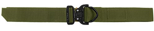 Helikon Herren Cobra D-Ring (FX45) Tactical Gürtel Oliv Grün Größe L (130cm)