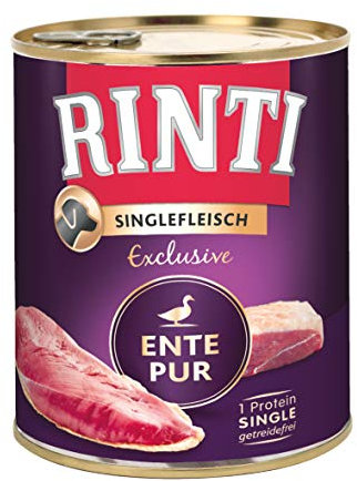 Rinti Singlefleisch Exclusive Ente Pur , 6 X 800 G