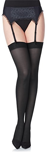 Merry Style Damen Mikrofaser Strapsstrümpfe MS 799 40 DEN