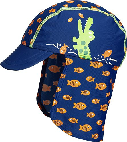 Playshoes Badekappe Kopfbedeckung Unisex Kinder,Krokodil,53
