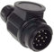 Maypole UK Ltd GENUINE 13 PIN PLASTIC TOWING PLUG CONNECTOR CARAVAN TRAILER SELF WIRE 12V MP128B MAYPOLE