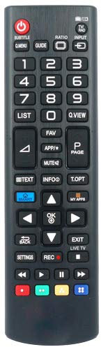 Telecomando sostitutivo compatibile per LG 29MT31S 29LN470U 27MT55S 27MS73V 27MS73 Smart LED TVs