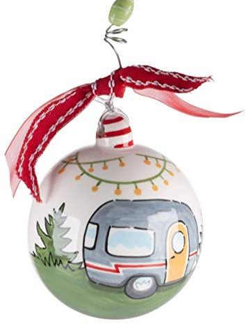 Glory Haus Weihnachtskugel-Ornament Life is an Adventure Camper