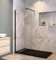 Acezanble 50cm Walk-in Dusche Duschwand Duschabtrennung Duschtrennwand 8mm Nano Glas