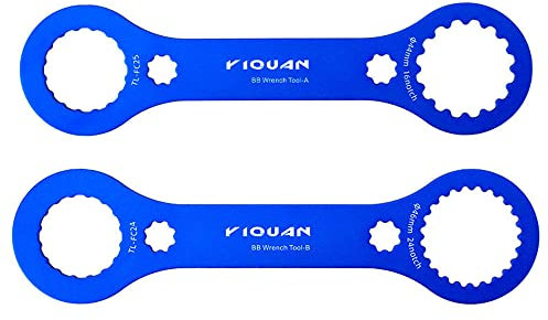 BB Innenlagerschlüssel, Multifunktionaler Fahrrad Innenlager Schraubenschlüssel Tretlager Entferner Mountainbike Repair Tool