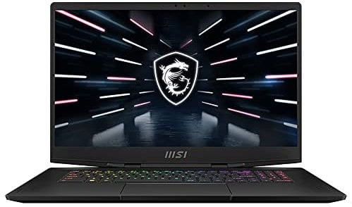 MSI Notebook Stealth GS77 Gaming Laptop (12UGS-025UK), Intel Core i7-12700H, 17.3 Inches QHD 240Hz Panel, NVIDIA GeForce RTX 3070 Ti, 32GB, 1TB SSD, Windows 11 - Core Black
