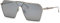 Philipp Plein Herren Spp076v Sonnenbrille, Shiny Palladium W/Green Parts, 66