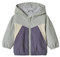 VERTBAUDET Blouson coupe-vent bébé garçon colorblock vert d'eau 6M(67CM)