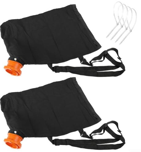 Leaf Auffangbeutel, verstellbare Riemen, Ersatzzubehör für WORX Gebläse/Staubsauger WG500, WG501, WG502, WG505, WG509