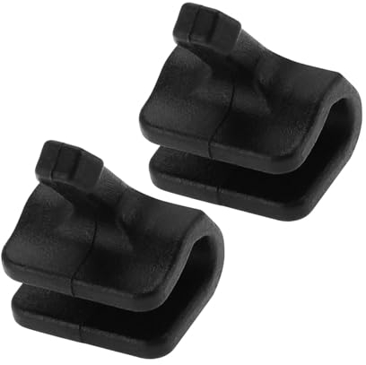 OTOTEC 2PCS Bin Lid Clasp Replacement Touch Bin Lid Repair Clip Nylon Bin Lid Clip Pin Bin Lid Catch Compatible with Brabantia Bin Lid Trash Can Lid 50L/60L