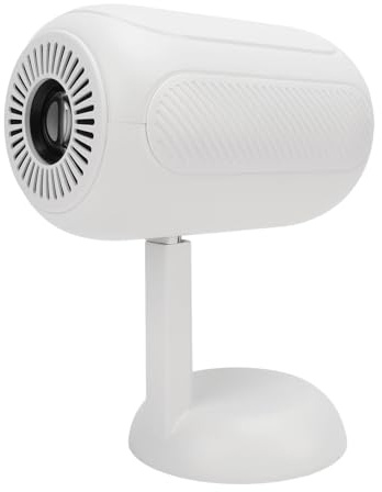 6K-Projektor mit WiFi 6 und Bluetooth 5.3, 20000L Smart Movie-Projektor, Outdoor-Telefon-Videoprojektor mit Integrierten Stereo-Lautsprechern, Kompatibel mit HDMI/USB/PC/Android