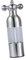 PRETYZOOM Kitchen Tool Pepper Pepper Mill Hand Grinder Stainless Steel Refillable Perfect Present for Friends Family