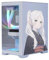 Frieren Stickers Anime PC Case Chassis Aufkleber, Frieren Decal Computer Chassis Skin Stickers Cartoon Decor Decal, Sticker Book Water Bottles Laptops Luggage Waterproof Easy Removable