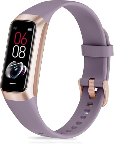 Fitness Tracker Smartwatch Herren Damen,24H Herzfrequenz- & Schlaftracking,Blutsauerstoff-Tracking, 20+ Sportmodi,1,1 AMOLED Display, Schrittzähler, IP67 wasserdicht für iOS Android