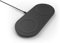 Belkin Dual Wireless Charger (Dual Wireless Charging Pad 10W for iPhone 16, 15, 14, 13 and 12 series, Galaxy S24, S24+, S24 Ultra, Pixel 9, 4XL, AirPods and more)