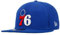 New Era 59Fifty Paisley Green 76ers Cap Fitted Basecap Baseballcap Flat Brim NBA Philadelphia (7 7/8 (62,5 cm) - blau)