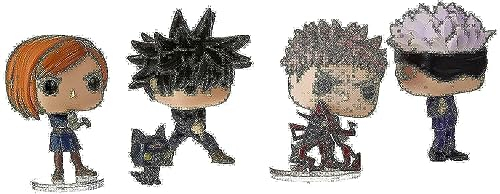 Funko Pop! Animation: Jujutsu Kaisen - Satoru Gojo - 4Pk - Vinyl-Sammelfigur - Geschenkidee - Offizielle Handelswaren - Spielzeug Für Kinder und Erwachsene - Anime Fans - Modellfigur Für Sammler