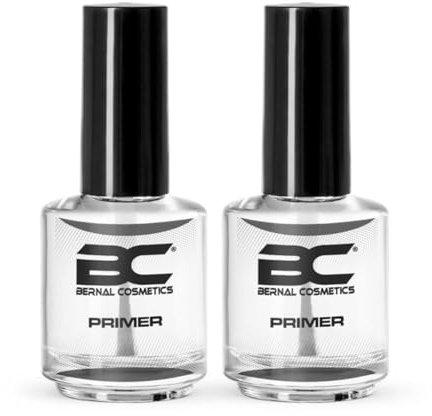 Pack x 2 Primer 15ml | Ideal para uñas de gel, esmaltes semi permanentes | Deshidrata la uña natural sin dañarla | Sin ácido | Respetando el Ph de la piel | Bernal Cosmetics
