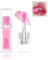 Horuili® Farbwechselndes Lippenöl, Color Changing Lip Oil, Feuchtigkeitsspendendes, aufpolsterndes Lippenöl, Schimmernder, pflegender Lipgloss, Flüssiger Lipgloss