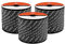 Abma Cord Polyesterseil 6mm x 50m Seil Schnur Flechtleine für Outdoor, Boot, Festmacher, Zelt, Garten - Schwarz/Weiß