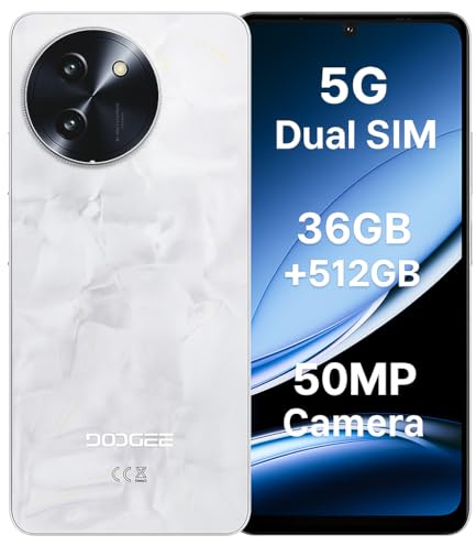 NOTE 59 PRO+ 5G Smartphone, 36GB+512GB, 6,75 120Hz IPS Schermo, T8200 6nm Octa-Core, Android 15 Cellulare, Fotocamera 50MP+8MP, Batteria 6250mAh, Dual SIM 5G Dual, Widevine L1, GPS NFC Bianco
